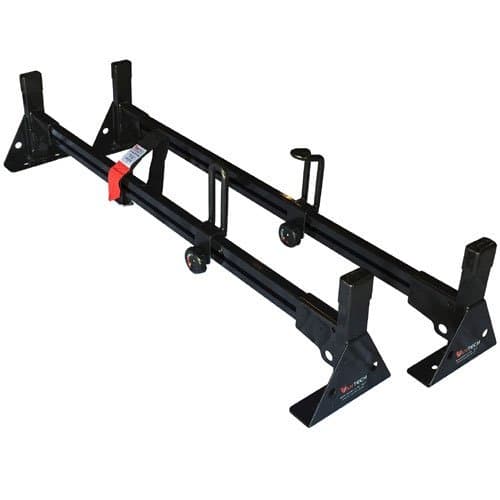 Vantech H1 Truck Cap Rack - 42" 2 Bar Aluminum Ladder Rack H1093